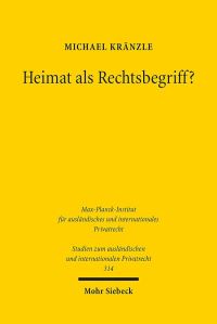 Book Cover for Heimat Als Rechtsbegriff? by Michael Kranzle