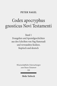 Book Cover for Codex Apocryphus Gnosticus Novi Testamenti by Tim Florstedt