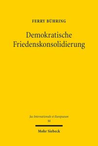 Book Cover for Demokratische Friedenskonsolidierung by Ferry Buhring