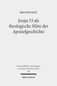 Book Cover for Jesaja 53 Als Theologische Mitte Der Apostelgeschichte by Christina Maslow