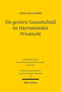 Book Cover for Die Gestorte Gesamtschuld Im Internationalen Privatrecht by AnnaLisa Kuhn