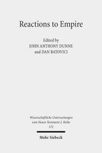 Book Cover for Reactions to Empire by John Anthony Dunne