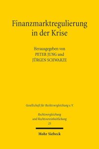 Book Cover for Finanzmarktregulierung in Der Krise by Jurgen Schwarze, Peter Jung