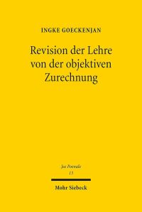Book Cover for Revision Der Lehre Von Der Objektiven Zurechnung by Simon Schwarz