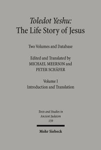 Book Cover for Toledot Yeshu: The Life Story of Jesus by Adina Yoffie, Avigail Manekin, David Grossberg, Yaacov Deutsch