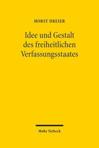 Book Cover for Idee Und Gestalt Des Freiheitlichen Verfassungsstaates by Bertram Lomfeld