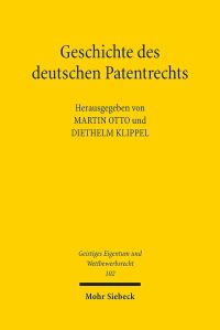 Book Cover for Geschichte Des Deutschen Patentrechts by Martin Otto