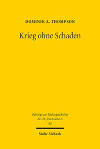 Book Cover for Krieg Ohne Schaden by Dominik A Thompson