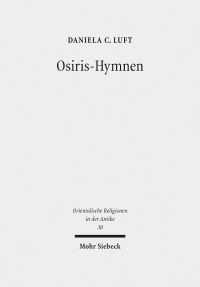 Book Cover for Osiris-Hymnen by Daniela C Luft