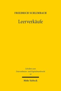 Book Cover for Leerverkaufe by Dominik A Thompson