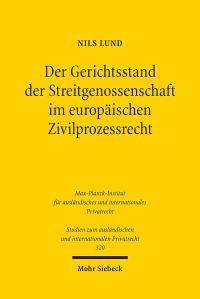 Book Cover for Der Gerichtsstand Der Streitgenossenschaft Im Europaischen Zivilprozessrecht by Dominik A Thompson