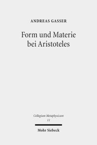 Book Cover for Form Und Materie Bei Aristoteles by Dominik A Thompson