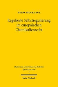 Book Cover for Regulierte Selbstregulierung Im Europaischen Chemikalienrecht by Dominik A Thompson