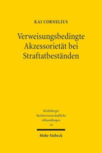 Book Cover for Verweisungsbedingte Akzessorietat Bei Straftatbestanden by Dominik A Thompson