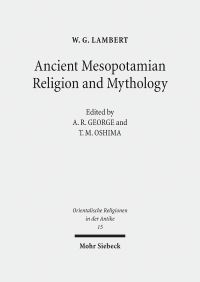 Book Cover for Ancient Mesopotamian Religion and Mythology by WG Lambert