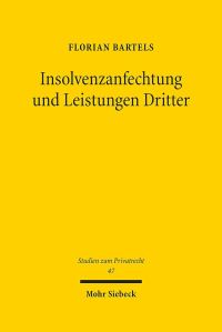 Book Cover for Insolvenzanfechtung Und Leistungen Dritter by Derek R Brown