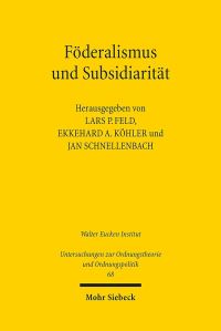 Book Cover for Foderalismus Und Subsidiaritat by Jan Schnellenbach, Ekkehard A Kohler, Lars P Feld