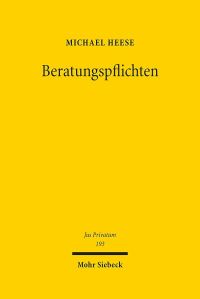 Book Cover for Beratungspflichten by Peter DubovskÔy
