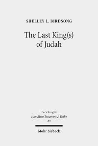 Book Cover for The Last King(s) of Judah by Shelley L Birdsong