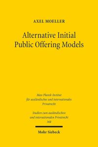 Book Cover for Alternative Initial Public Offering Models by C A Brebbia, J Kenny