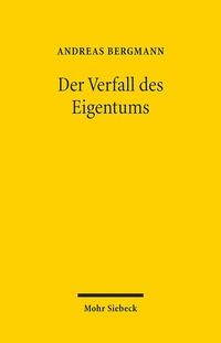 Book Cover for Der Verfall Des Eigentums by Robyn J Whitaker
