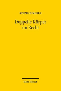 Book Cover for Doppelte Korper Im Recht by Tobias BrauneKrickau