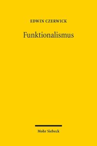 Book Cover for Funktionalismus by Tobias BrauneKrickau