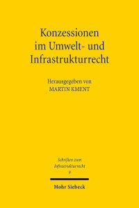 Book Cover for Konzessionen Im Umwelt- Und Infrastrukturrecht by Anna Leszczenski