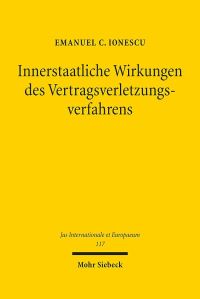 Book Cover for Innerstaatliche Wirkungen Des Vertragsverletzungsverfahrens by Emanuel C Ionescu