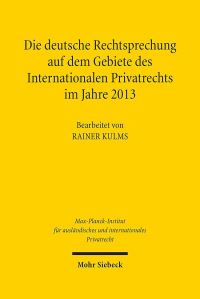 Book Cover for Die Deutsche Rechtsprechung Auf Dem Gebiete Des Internationalen Privatrechts by Gabriel Ludwig Schmidt