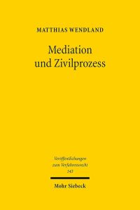 Book Cover for Mediation Und Zivilprozess by Stefan Kolb