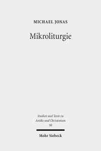 Book Cover for Mikroliturgie by Michael Jonas