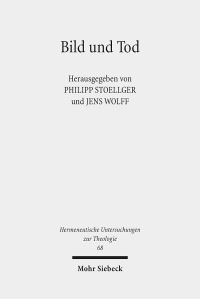 Book Cover for Bild Und Tod by Jens Wolff, Philipp Stoellger