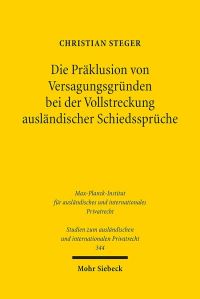 Book Cover for Die Praklusion Von Versagungsgrunden Bei Der Vollstreckung Auslandischer Schiedsspruche by DurhamTübingen Research Symposium on Earliest Christianity and Judaism, Stephen C Barton, Loren T Stuckenbruck, Benjamin G Wold