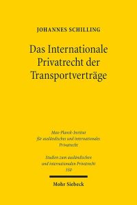 Book Cover for Das Internationale Privatrecht Der Transportvertrage by Eduard Iricinschi, Holger M Zellentin