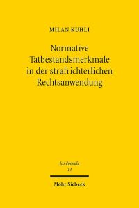 Book Cover for Normative Tatbestandsmerkmale in Der Strafrichterlichen Rechtsanwendung by Yuanshi Bu