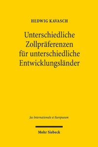 Book Cover for Unterschiedliche Zollpraferenzen Fur Unterschiedliche Entwicklungslander by Detlef Pollack