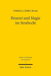 Book Cover for Hexerei Und Magie Im Strafrecht by Verena J DornHaag