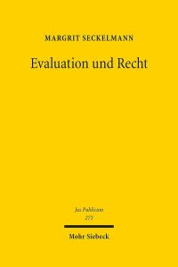Book Cover for Evaluation Und Recht by Jörg Menzel, Ralf MüllerTerpitz, Thomas Ackermann