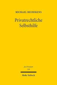 Book Cover for Privatrechtliche Selbsthilfe by William D Furley, Jan Maarten Bremer