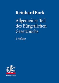 Book Cover for Allgemeiner Teil Des Burgerlichen Gesetzbuchs by Reinhard Bork