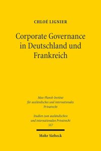Book Cover for Corporate Governance in Deutschland Und Frankreich by Chloe Lignier