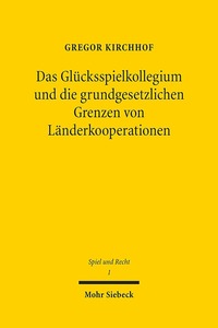 Book Cover for Das Glucksspielkollegium Und Die Grundgesetzlichen Grenzen Von Landerkooperationen by Judy Froshaug, David Binns