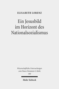 Book Cover for Ein Jesusbild Im Horizont Des Nationalsozialismus by Alison Salvesen, Alison Salvesen