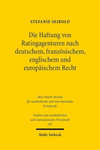 Book Cover for Die Haftung Von Ratingagenturen Nach Deutschem, Franzosischem, Englischem Und Europaischem Recht by Friedrich A von Hayek, Erich W Streissler
