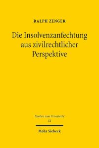 Book Cover for Die Insolvenzanfechtung Aus Zivilrechtlicher Perspektive by DurhamTübingen Research Symposium on Earliest Christianity and Judaism, Stephen C Barton, Loren T Stuckenbruck, Benjamin G Wold