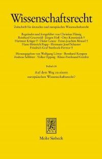 Book Cover for Auf Dem Weg Zu Einem Europaischen Wissenschaftsrecht? by Ulf Pallme Konig, Klaus Ferdinand Garditz, Alfred Funk