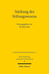Book Cover for Starkung Des Stiftungswesens by Brian E Gates