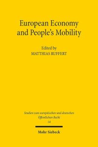 Book Cover for European Economy and People's Mobility by Brian E Gates