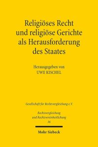 Book Cover for Religioses Recht Und Religiose Gerichte Als Herausforderung Des Staates: Rechtspluralismus in Vergleichender Perspektive by Brian E Gates